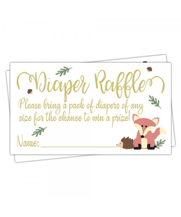 50 Fox Diaper Raffle Tickets