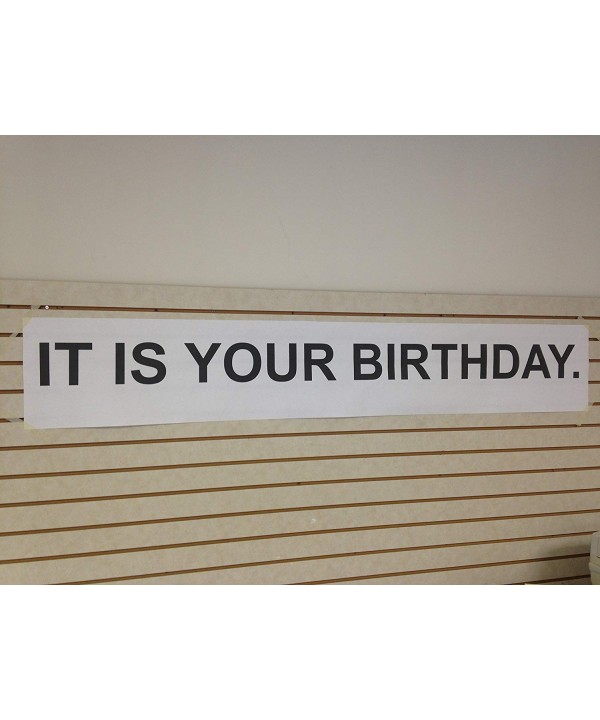 Your Birthday Paper Banner Office