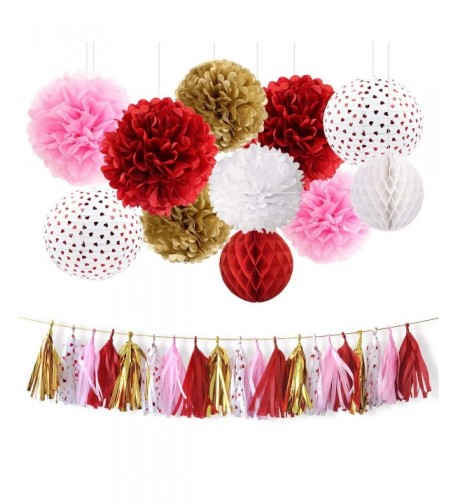 NICROLANDEE Decoration Flowers Valentines Birthday