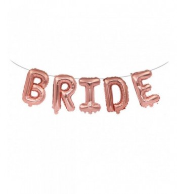 FECEDY Aluminum Engagement Bachelorette Decorations