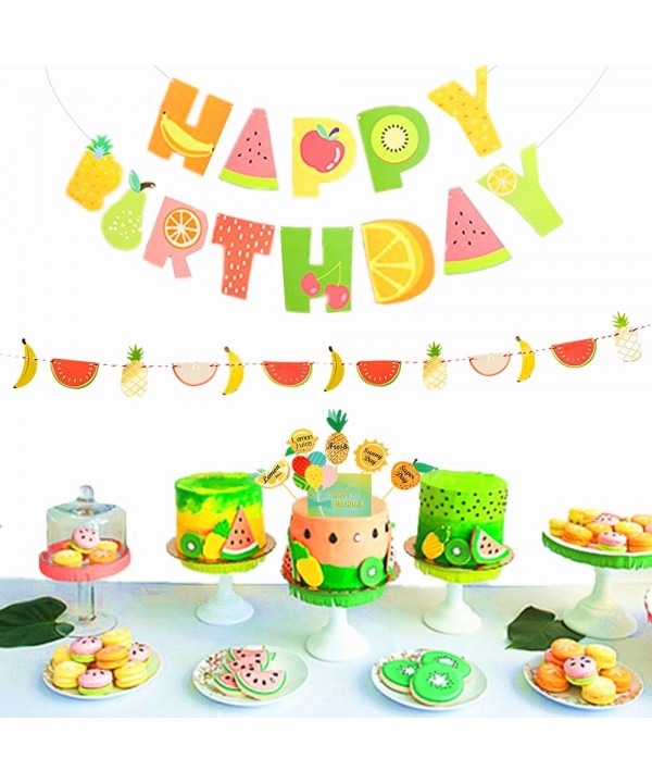 JeVenis Frutti Birthday Decoration Toppers