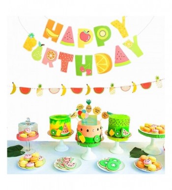 JeVenis Frutti Birthday Decoration Toppers