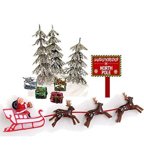 CakeSupplyShop Reindeers Christmas Presents Decoration