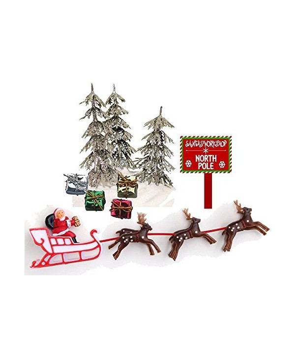 CakeSupplyShop Reindeers Christmas Presents Decoration