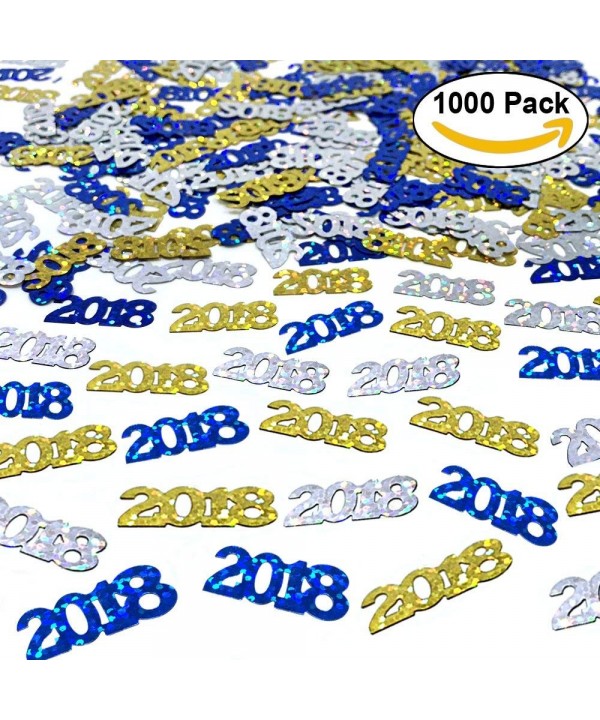 2018 Confetti Graduation Decoration Anniversary