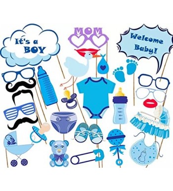 Shower Decorations Party Photo Sticks