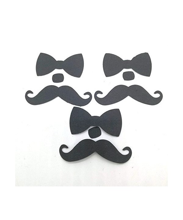 Hemarty Mustache Confetti Birthday Shower Scrapbooking Card