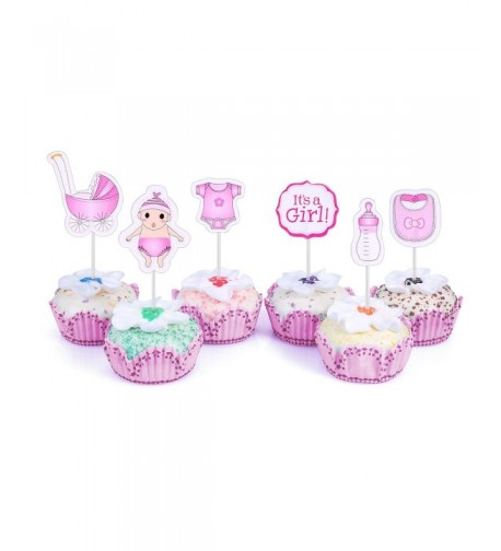 Cupcake Toppers Shower Decorating Supplies