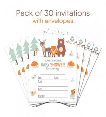 Brands Baby Shower Party Invitations