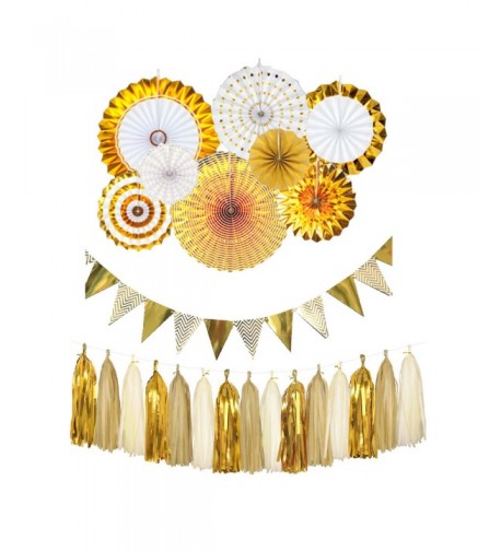 Funpa Decorations Tassels Pennant Birthday