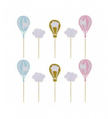 HZOnline Balloon Cupcake Birthday Decorations