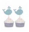 Glitter Cupcake Birthday Creature Decorations