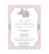 Elephant Invitations Chevron Personalized Envelopes