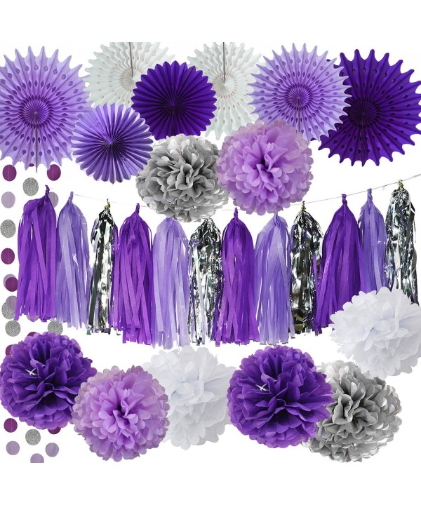 Decorations Amaranth Lavender Birthday Party