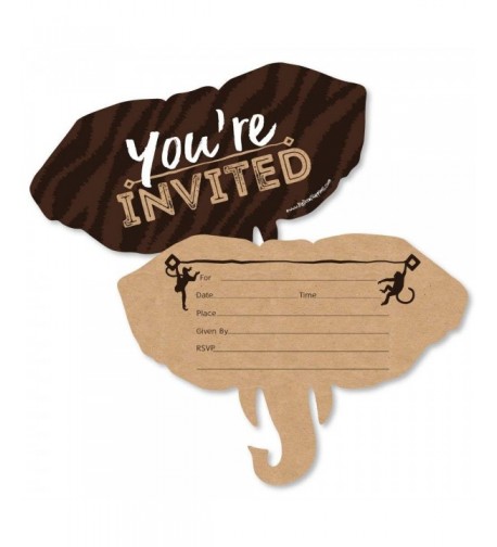 Wild Safari Fill Invitations Invitation