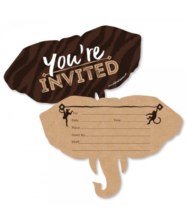 Wild Safari Fill Invitations Invitation