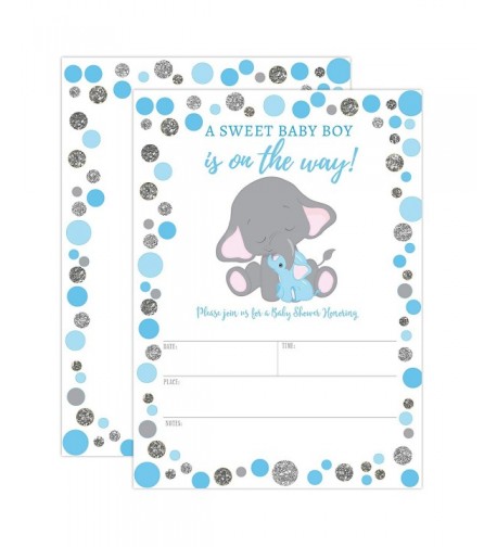 Elephant Shower Invitation Invitations Envelopes