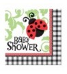Ladybug Baby Shower Napkins 16ct