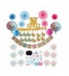 66 Pc Gender Reveal Party Supplies