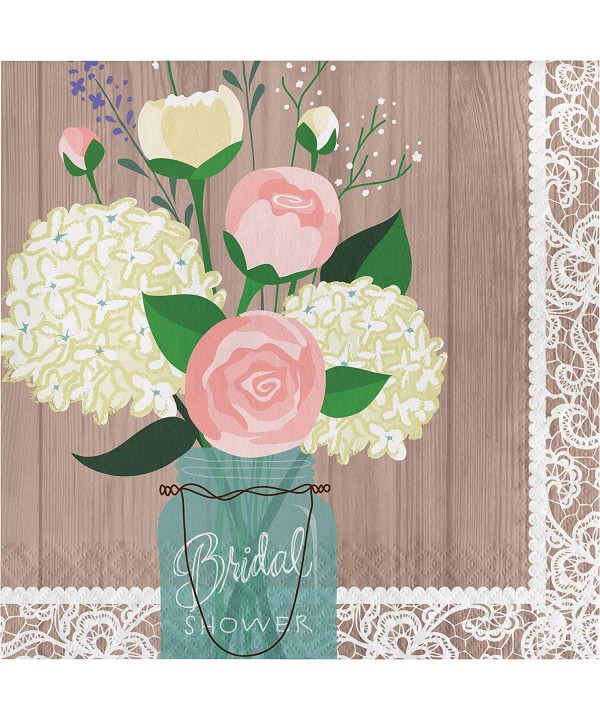 Rustic Wedding Bridal Shower Napkins