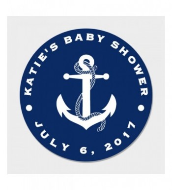 Totally Customizable Anchor Party Stickers