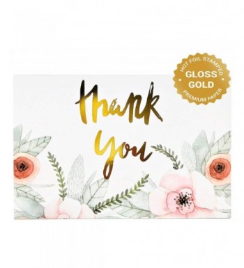 Floral Thank You Cards Bulk