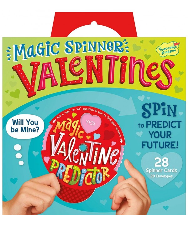 Peaceable Kingdom Spinner Fortune Valentines