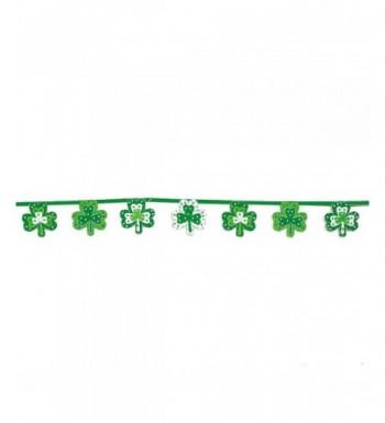 Patricks Shamrock Felt Garland Accents