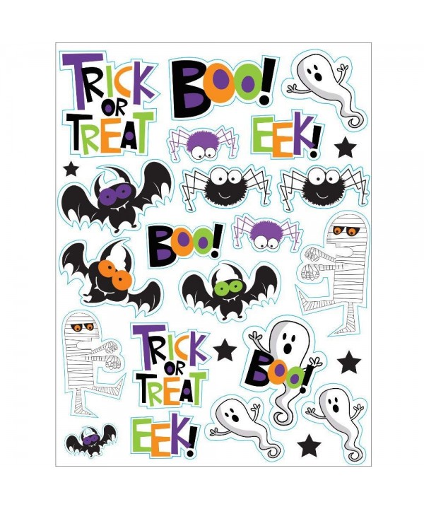Halloween Spooky Character Stickers Sheets