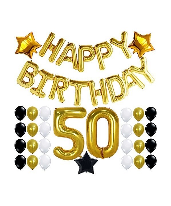 50th BIRTHDAY PARTY DECORATIONS KIT