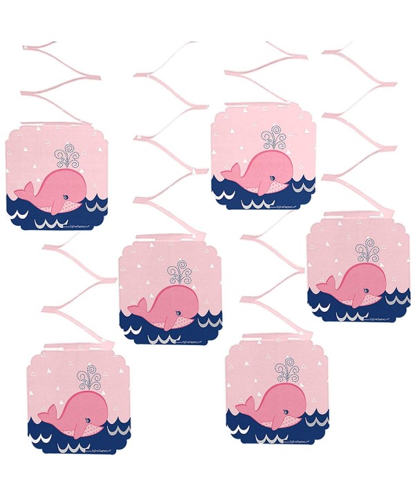 Tale Girl Whale Birthday Decorations