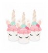 Fetti Unicorn Cupcake Toppers Wrappers