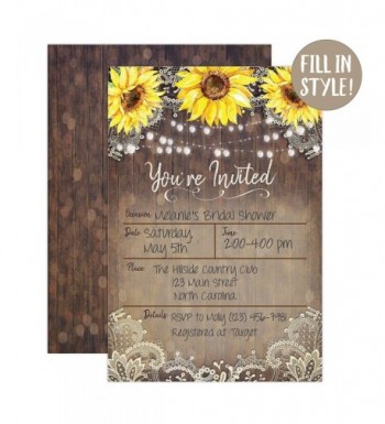 Designer Bridal Shower Party Invitations Online Sale