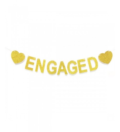GZFY ENGAGED Engagement Bachelorette Decorations