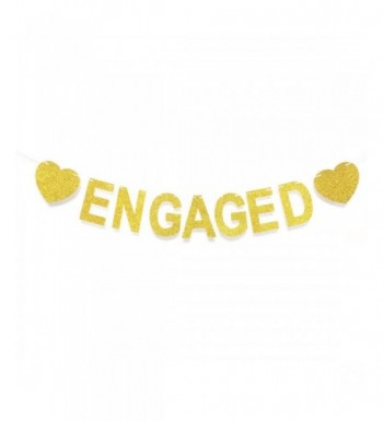 GZFY ENGAGED Engagement Bachelorette Decorations
