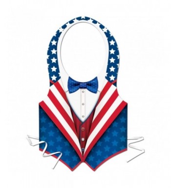 Plastic Patriotic stripes design Accessory