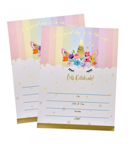 Birthday Invitations Envelopes Sleepover Decorations