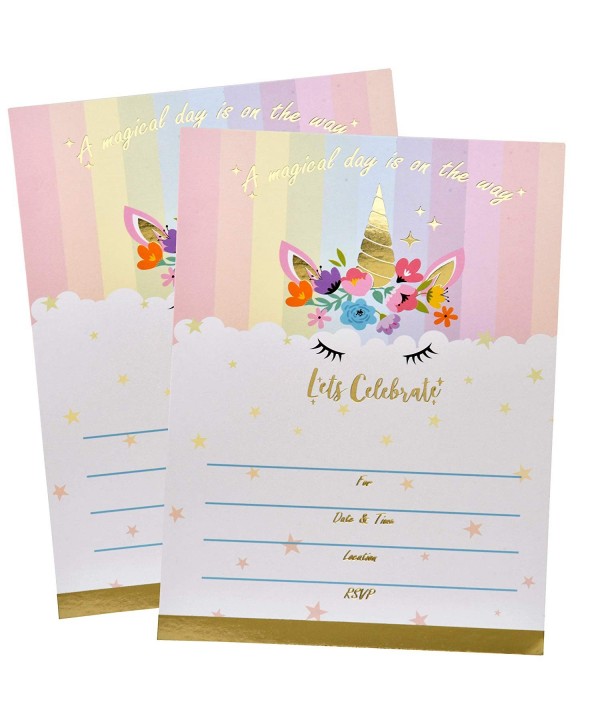 Birthday Invitations Envelopes Sleepover Decorations