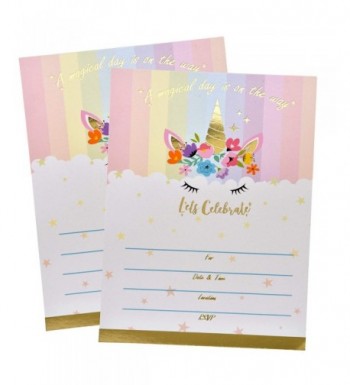 Birthday Invitations Envelopes Sleepover Decorations