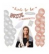 Rose Bachelorette Party Decorations Bride