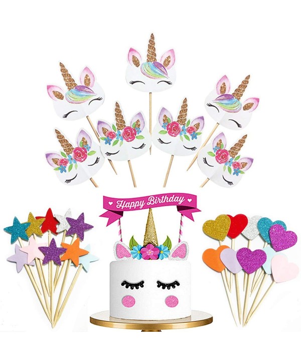 Cupcake NEWANIMA Birthday Decorations Supplies