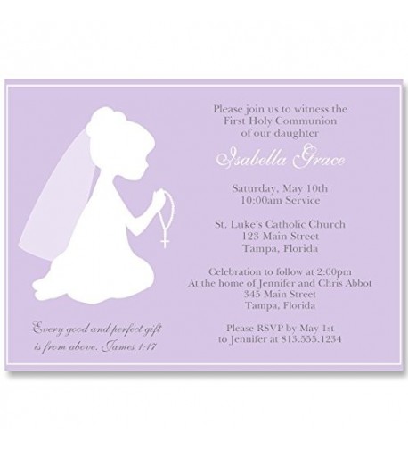 Communion Invitations Confirmation Religious Envelopes