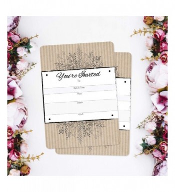 Cheap Bridal Shower Party Invitations