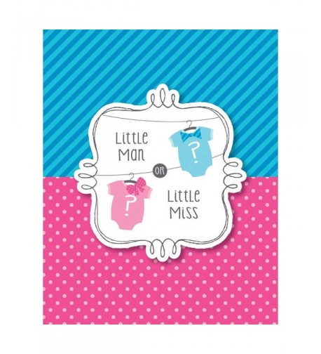 8 Count Baby Shower Invitations Bowtie