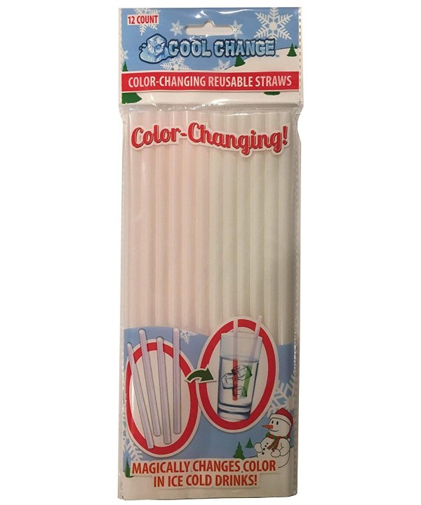 Color Change Straws Christmas Favorite