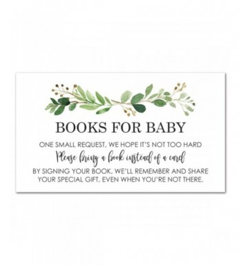 InvitationHouse Greenery Shower Request Cards