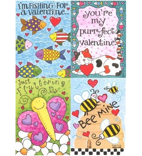 Kids Sweet Valentine Card Assortment