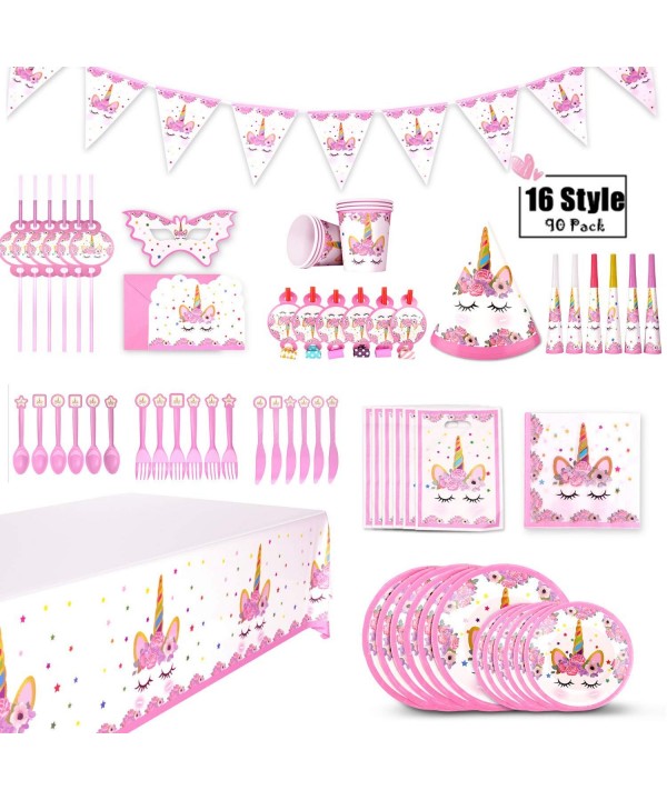 Unicorn Party Supplies Birthday Decorations