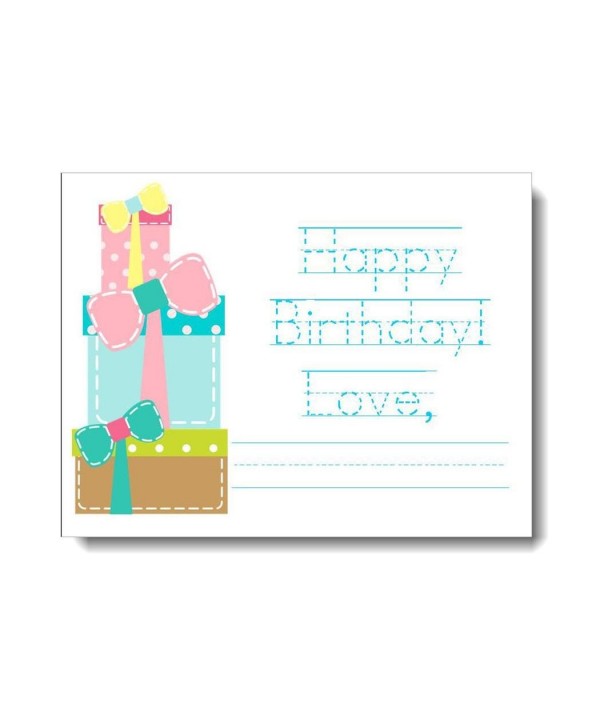 Happy Birthday Cards Presents Envelopes
