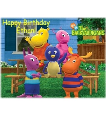 Backyardigans Personalized Edible Image Birthday